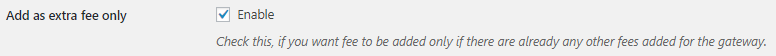 Global Extra Fee Settings 4 Global Extra Fee Settings - Tyche Softwares Documentation