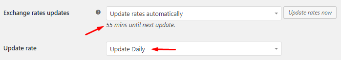 Exchange Rates Settings - Tyche Softwares Documentation