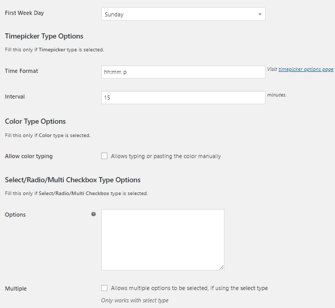 All Products Settings 8 All Products Settings - Tyche Softwares Documentation