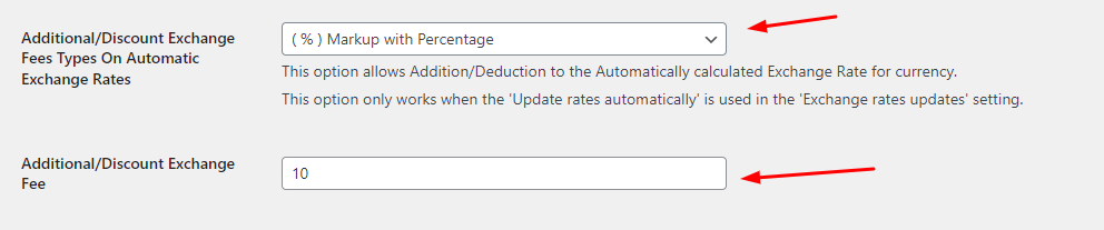 Exchange Rates Settings - Tyche Softwares Documentation