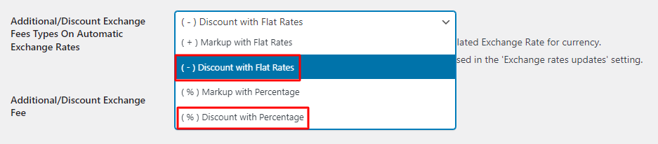 Exchange Rates Settings - Tyche Softwares Documentation