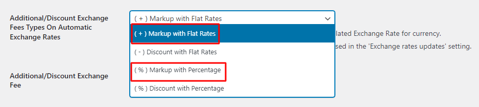 Exchange Rates Settings - Tyche Softwares Documentation