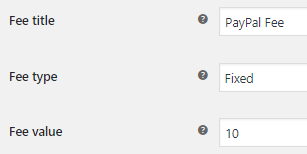 Global Extra Fee Settings - Tyche Softwares Documentation