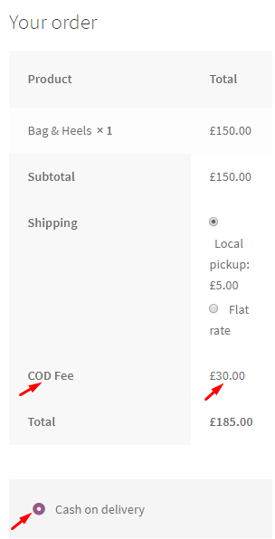 Payment Gateway Settings - Cash on delivery 35 Payment Gateway Settings - Cash on delivery - Tyche Softwares Documentation