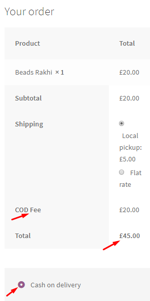 Payment Gateway Settings - Cash on delivery 40 Payment Gateway Settings - Cash on delivery - Tyche Softwares Documentation