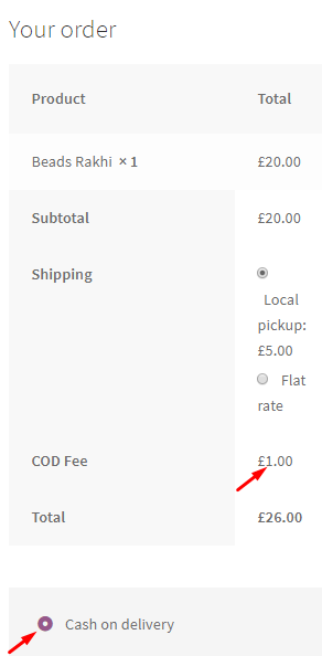Payment Gateway Settings - Cash on delivery 49 Payment Gateway Settings - Cash on delivery - Tyche Softwares Documentation