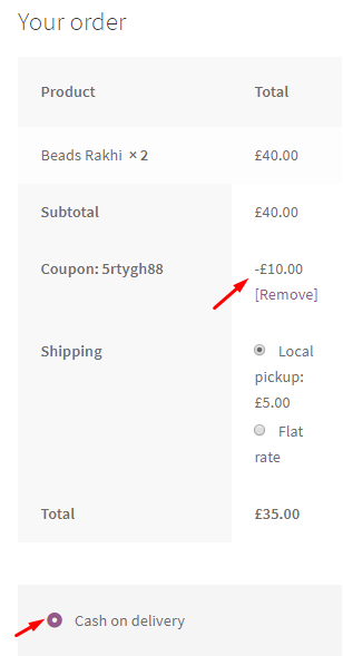 Payment Gateway Settings - Cash on delivery 23 Payment Gateway Settings - Cash on delivery - Tyche Softwares Documentation