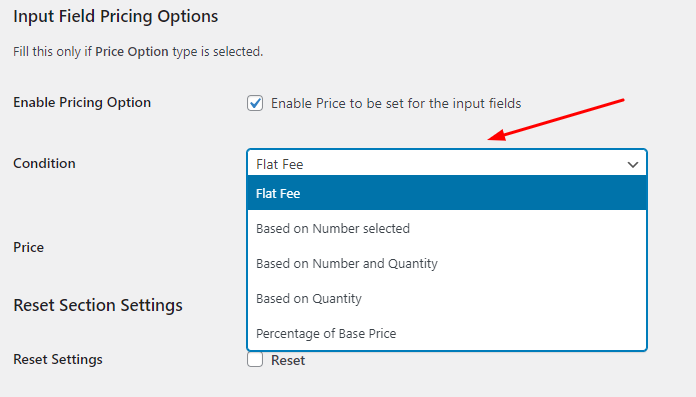 Product Input Fields Settings (All Products: #Field 1) - Tyche Softwares Documentation