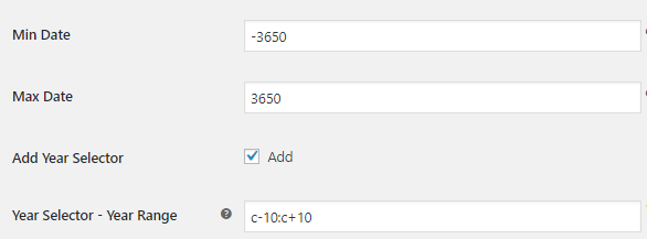 Product Input Fields Settings (All Products: #Field 1) - Tyche Softwares Documentation