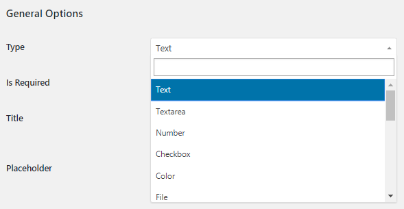 Product Input Fields Settings (All Products: #Field 1) 10 Product Input Fields Settings (All Products: #Field 1) - Tyche Softwares Documentation
