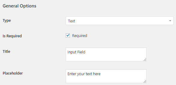 Product Input Fields Settings (All Products: #Field 1) - Tyche Softwares Documentation