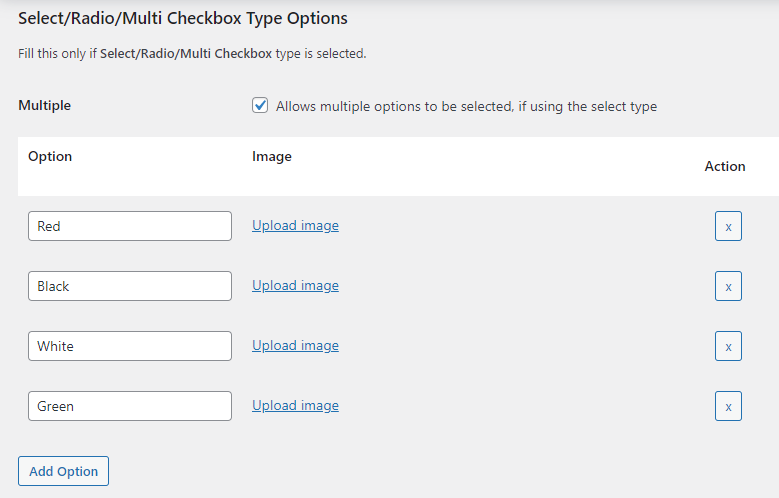 Product Input Fields Settings (All Products: #Field 1) 41 Product Input Fields Settings (All Products: #Field 1) - Tyche Softwares Documentation