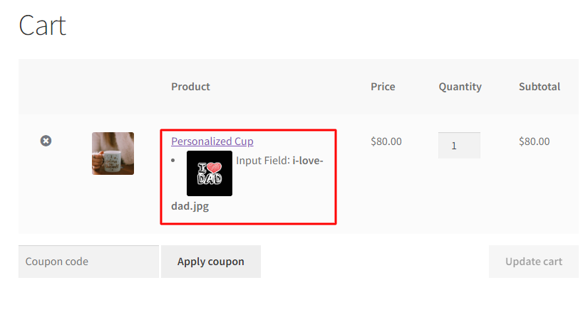 Product Input Fields Settings (All Products: #Field 1) 51 Product Input Fields Settings (All Products: #Field 1) - Tyche Softwares Documentation