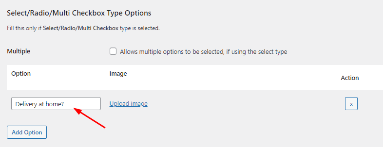 Product Input Fields Settings (All Products: #Field 1) - Tyche Softwares Documentation