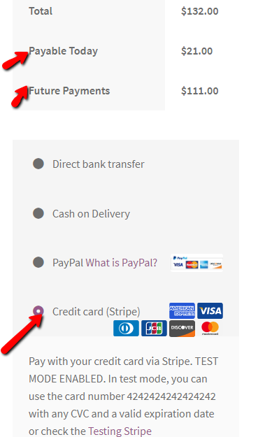 Auto-charging installments on Stripe - Tyche Softwares Documentation