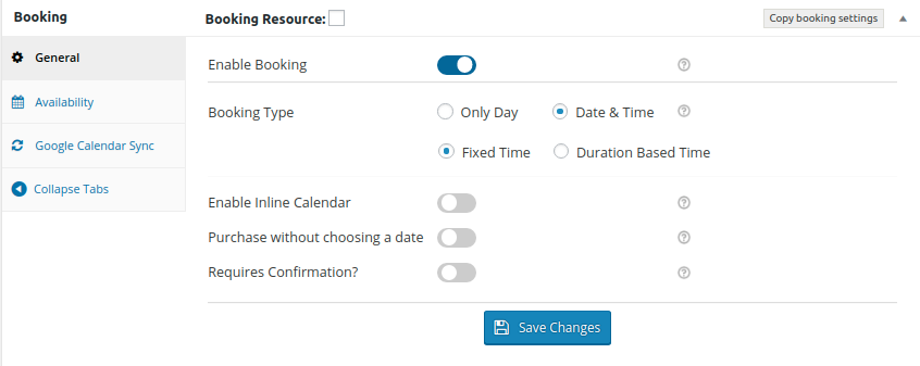 Timezone conversion - Enabling Booking option along with Fixed Time booking type