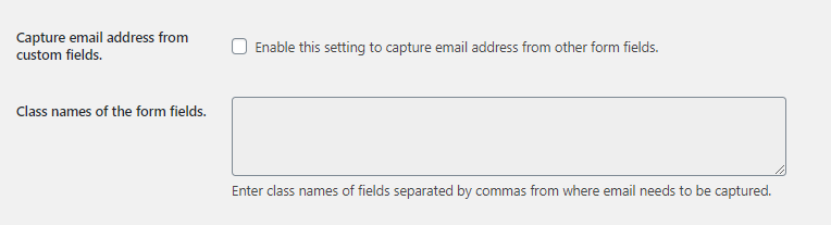 Capture Email address from Custom fields - Tyche Softwares Documentation