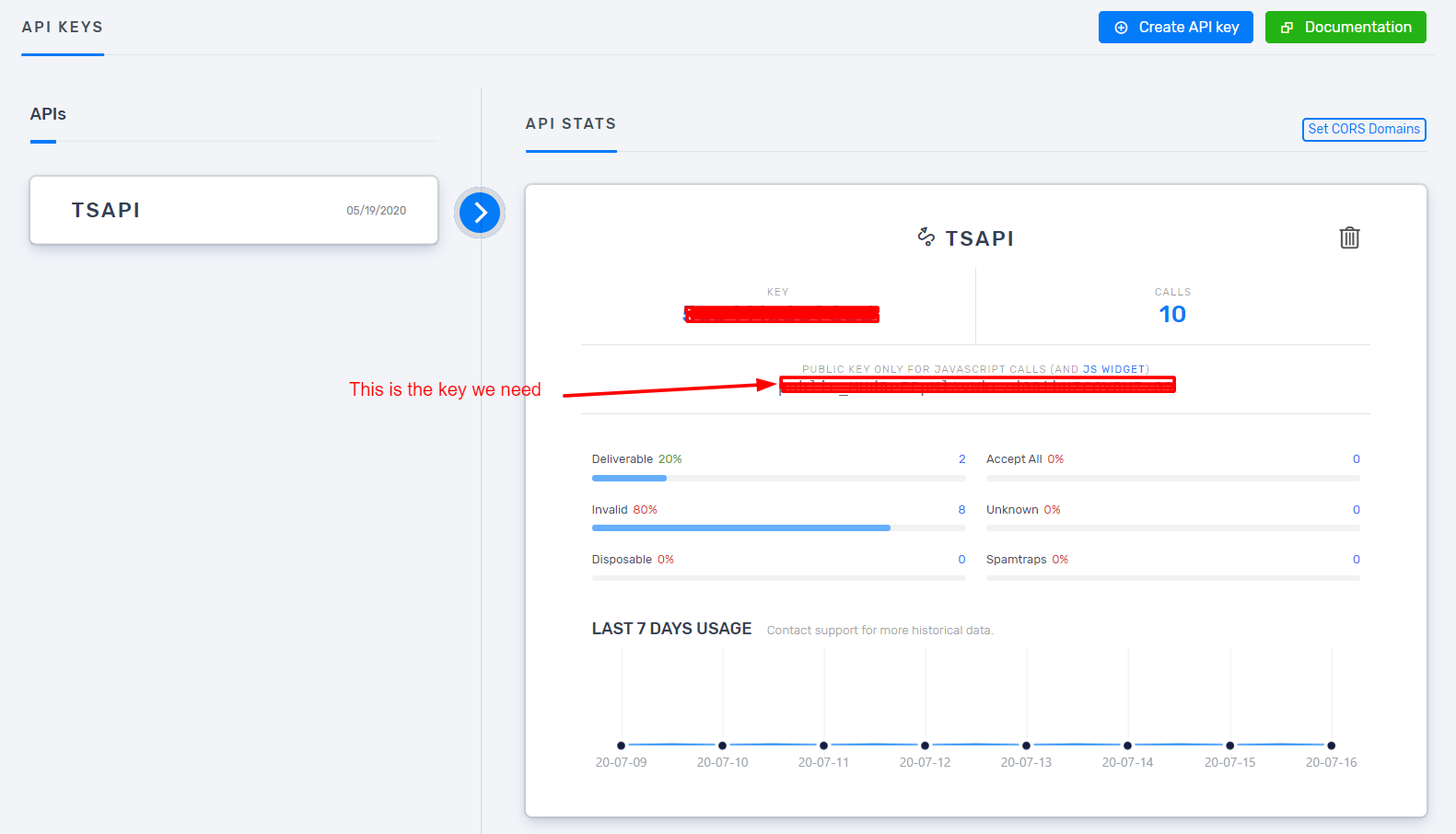 Email Verification via Debounce 3 API Key