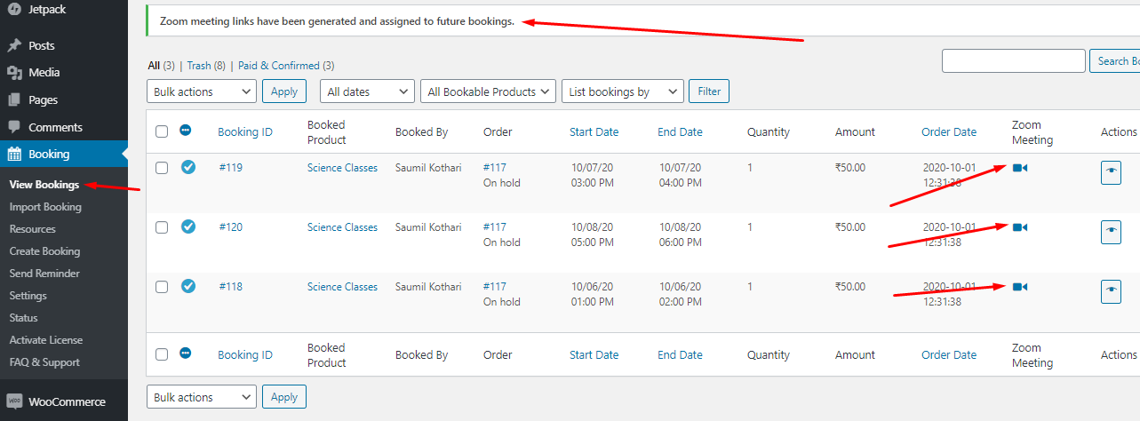 Zoom Integration - Tyche Softwares Documentation