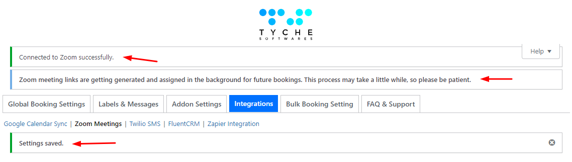 Zoom Integration - Tyche Softwares Documentation