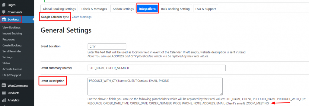 Zoom Integration - Tyche Softwares Documentation