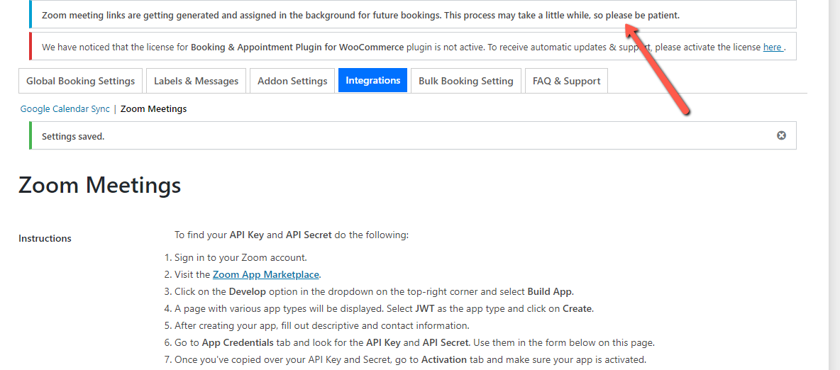 Zoom Integration - Tyche Softwares Documentation