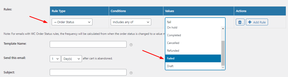 Rules Engine for Email Templates - Tyche Softwares Documentation