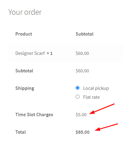 Adding delivery charges only for orders below a certain amount - Tyche Softwares Documentation