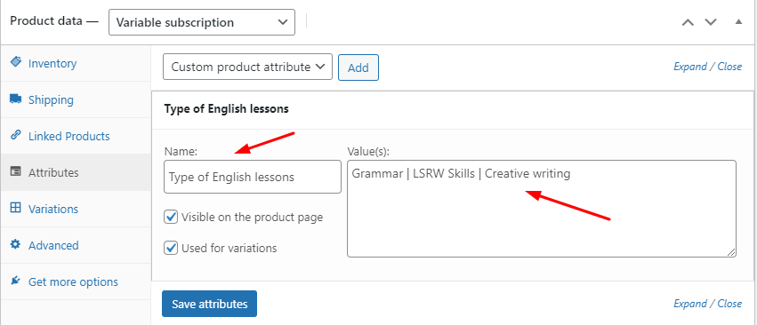 Compatibility of the Resources with the Variable Subscription Products - Tyche Softwares Documentation