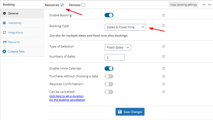 Compatibility of the Resources with the Variable Product type - Tyche Softwares Documentation