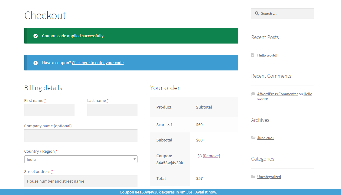 Exit Intent Popups - Tyche Softwares Documentation