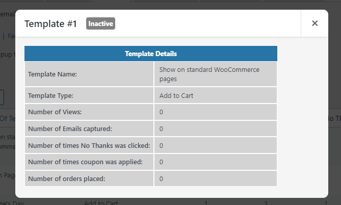 Popup Templates - Tyche Softwares Documentation