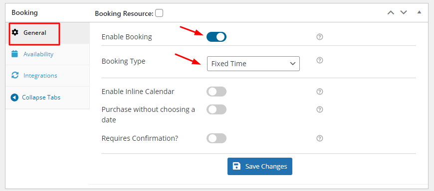 Manage Time Availability - Tyche Softwares Documentation