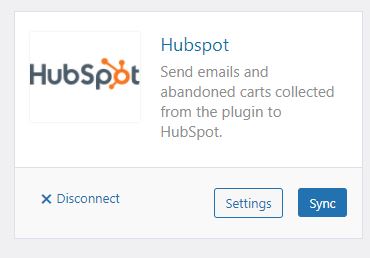 Integration with Hubspot - Tyche Softwares Documentation