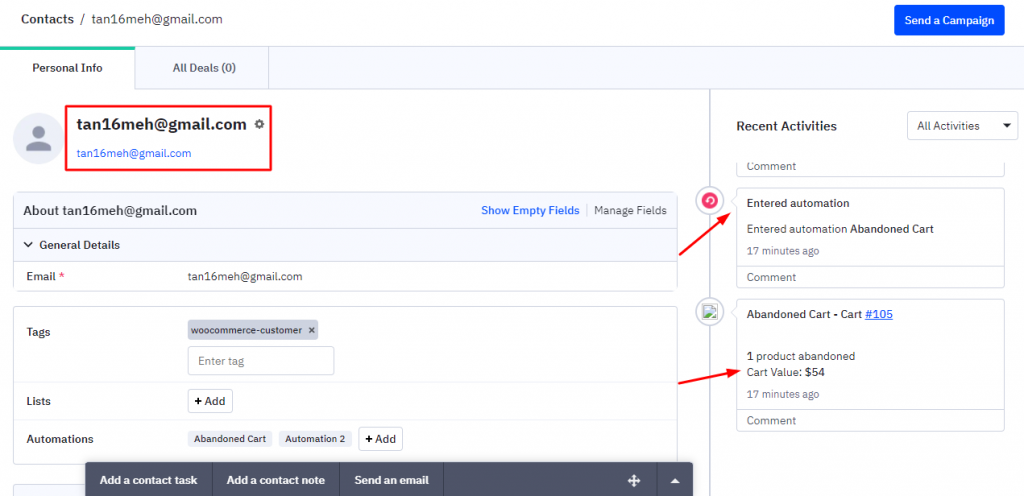 Integration with ActiveCampaign - Tyche Softwares Documentation