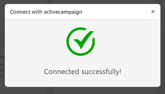 Integration with ActiveCampaign - Tyche Softwares Documentation