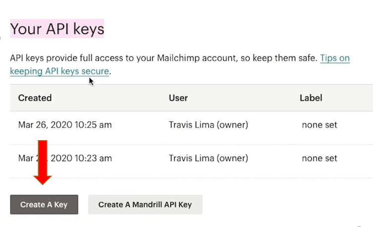 Integration with Mailchimp - Tyche Softwares Documentation