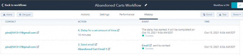 Integration with Hubspot - Tyche Softwares Documentation