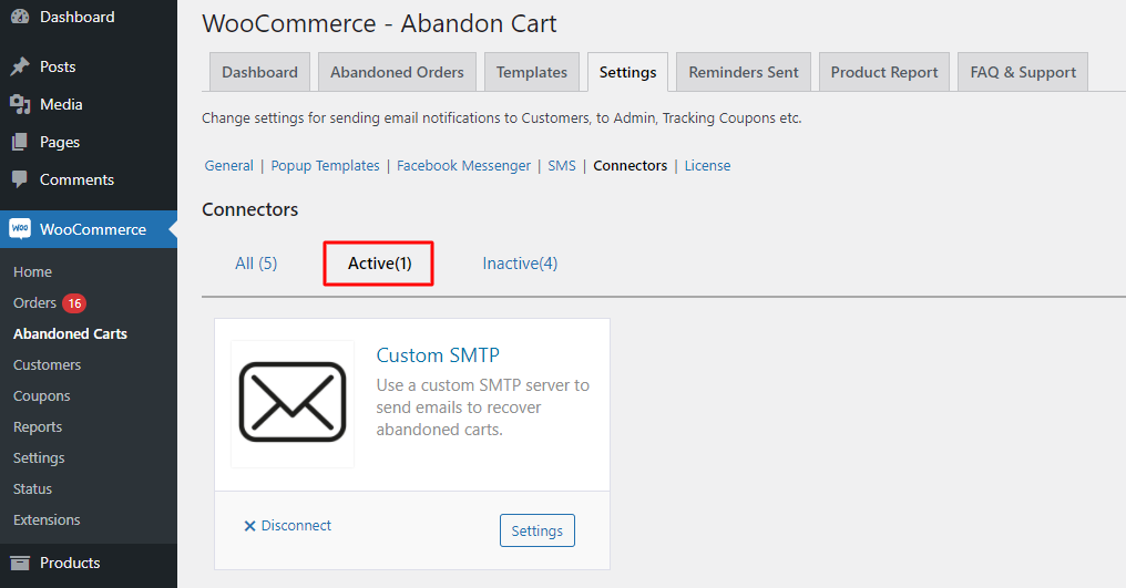 Integration with Custom SMTP - Tyche Softwares Documentation