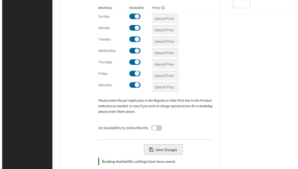 Creating bookable products for Dokan Vendors - Tyche Softwares Documentation