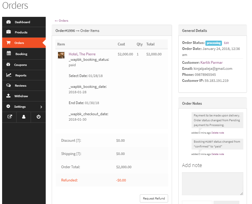 Creating bookable products for Dokan Vendors - Tyche Softwares Documentation