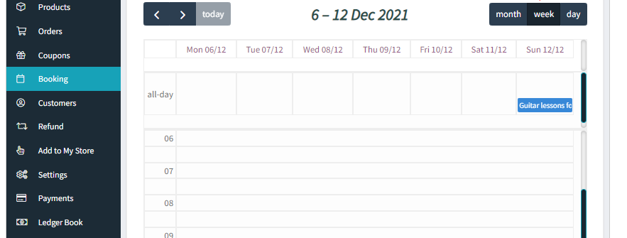 How WCFM Vendors can view bookings in the Calendar & set up Holidays - Tyche Softwares Documentation