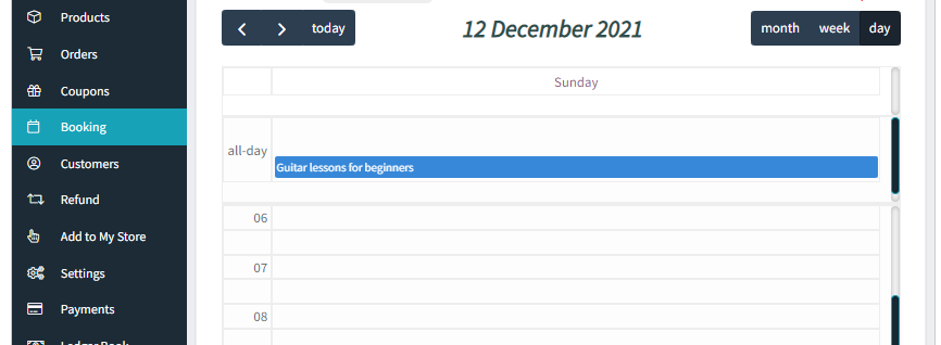 How WCFM Vendors can view bookings in the Calendar & set up Holidays - Tyche Softwares Documentation
