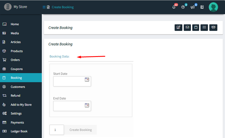 How WCFM Vendors can create manual bookings - Tyche Softwares Documentation