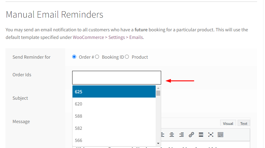 How Dokan Vendors can send Reminder Emails and SMS for bookings - Tyche Softwares Documentation