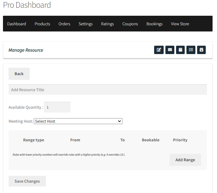 How WC Vendors can manage resources - Tyche Softwares Documentation