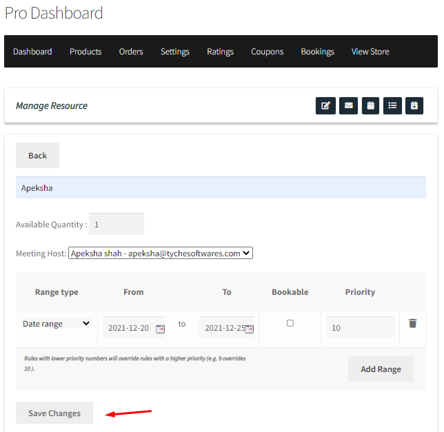 How WC Vendors can manage resources - Tyche Softwares Documentation