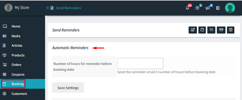 How WCFM Vendors can send Reminder Emails and SMS for bookings - Tyche Softwares Documentation