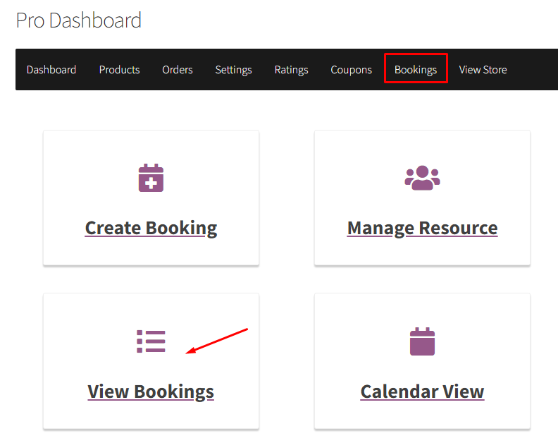 How WC Vendors can view booking details - Tyche Softwares Documentation
