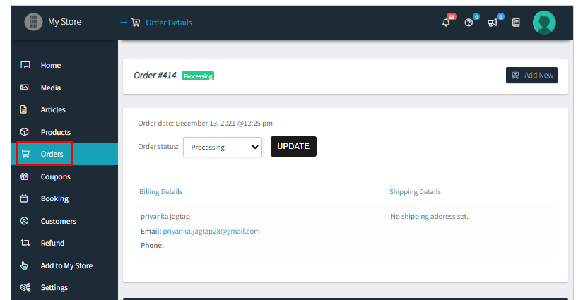 How WCFM Vendors can create manual bookings - Tyche Softwares Documentation